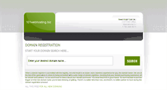 Desktop Screenshot of 101webhosting.biz